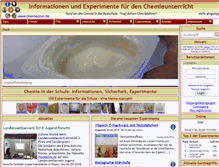 Tablet Screenshot of chemiestun.de